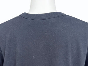 PLAY COMME des GARCONS プレイコムデギャルソン プリントＴシャツ AZ-T112 コットン ブラック サイズS 美品 中古 4b005270
