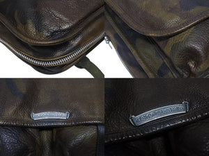 CHROME HEARTS クロムハーツ BAG-MAIL メールバッグ ショルダーバッグ ガンスリンガー ダガージップ カモフラ柄 迷彩 美品 中古 4b005273