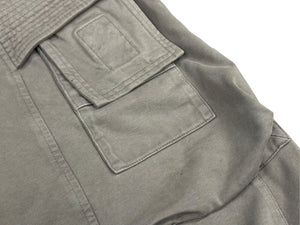 Rick Owens DRKSHDW リックオウエンス ダークシャドウ クリーチカーゴ ドローストリング パンツ グレー系 コットン DU02A3375 サイズS 良品 中古 4b005283