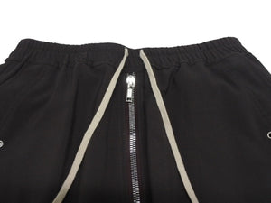 極美品 Rick Owens リックオウエンス 20FW Bela Trousers ベラ トラウザーズ パンツ ダークブラウン ポリエステル RU20F3361 サイズ48 中古 4b005284
