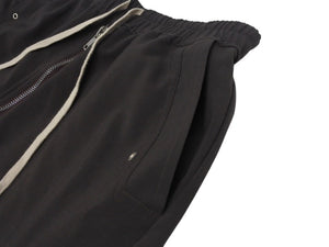 極美品 Rick Owens リックオウエンス 20FW Bela Trousers ベラ トラウザーズ パンツ ダークブラウン ポリエステル RU20F3361 サイズ48 中古 4b005284