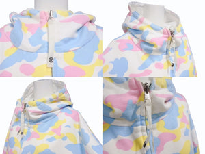A BATHING APE アベイシングエイプ 初期 NIGO本人期 Cotton Candy Camo Zip Jacket マルチカモ リバーシブル ジャケット サイズXL 美品 中古 4b005285