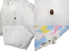 Load image into Gallery viewer, A BATHING APE アベイシングエイプ 初期 NIGO本人期 Cotton Candy Camo Zip Jacket マルチカモ リバーシブル ジャケット サイズXL 美品 中古 4b005285