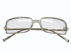 CHANEL シャネル クリアサングラス 5043-B c.660/6I サイズ55◻︎16 135 スクエア ココマーク ラインストーン 美品 中古 4b005288
