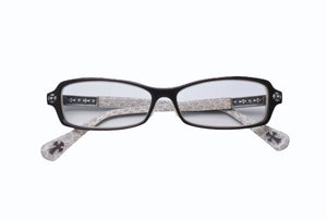 極美品 CHROME HEARTS クロムハーツ COOZE-A 伊達眼鏡 アイウェア サイズ53□14-140 CHプラス CHクロス ダークブラウン 中古 4b005305
