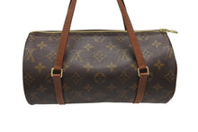 Load image into Gallery viewer, LOUIS VUITTON ルイヴィトン パピヨン26 ハンドバッグ M51386 モノグラム PVC レザー ブラウン ゴールド金具 美品 中古 4b005306