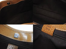 Load image into Gallery viewer, 極美品 GUCCI グッチ ハンドバッグ トートバッグ 113015 GGキャンバス レザー ベージュ シルバー金具 中古 4b005331