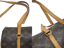 Load image into Gallery viewer, LOUIS VUITTON ルイヴィトン パピヨン30 モノグラムキャンバス ハンドバッグ 旧型 筒形 M51385 ブラウン 美品 中古 4b005335
