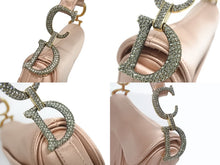 Load image into Gallery viewer, 極美品 CHRISTIAN DIOR クリスチャンディオール サドル ソフトバッグ M0465CBUW M59M 2025SS サテン ラインストーン ピンク 中古 4b005337