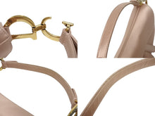 Load image into Gallery viewer, 極美品 CHRISTIAN DIOR クリスチャンディオール サドル ソフトバッグ M0465CBUW M59M 2025SS サテン ラインストーン ピンク 中古 4b005337