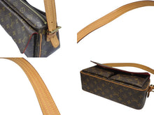 Load image into Gallery viewer, 極美品 LOUIS VUITTON ルイヴィトン ヴィバシテMM ハンドバッグ ワンショルダーバッグ M51164 モノグラム PVC ブラウン 中古 4b005338