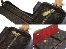 Load image into Gallery viewer, 極美品 LOUIS VUITTON ルイヴィトン ヴィバシテMM ハンドバッグ ワンショルダーバッグ M51164 モノグラム PVC ブラウン 中古 4b005338