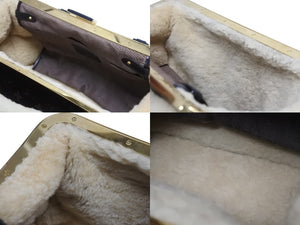 ルイヴィトン ルイヴィトン モノグラムシアリング ストーム ハンドバッグ マロン M95574 パテントレザー シープスキン 中古良品 4b005340 