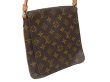 Load image into Gallery viewer, 極美品 LOUIS VUITTON ルイヴィトン モノグラム ミュゼットサルサ ショルダーバッグ M51387 ブラウン ゴールド金具 中古 4b005343