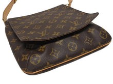 Load image into Gallery viewer, 極美品 LOUIS VUITTON ルイヴィトン モノグラム ミュゼットサルサ ショルダーバッグ M51387 ブラウン ゴールド金具 中古 4b005343
