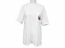 Load image into Gallery viewer, CHROME HEARTS クロムハーツ 半袖Tシャツ サイズM ヴァインダガー ホースシュー グラデーション ホワイト 美品 中古 4b005348