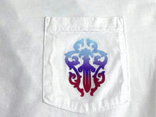 Load image into Gallery viewer, CHROME HEARTS クロムハーツ 半袖Tシャツ サイズM ヴァインダガー ホースシュー グラデーション ホワイト 美品 中古 4b005348
