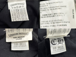CHROME HEARTS クロムハーツ 半袖Tシャツ サイズM CHプラス ホースシュー プリント ブラック ホノルル限定 美品 中古 4b005349