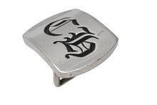 Load image into Gallery viewer, CHROME HEARTS クロムハーツ BUCKLE MILITARY CH ミリタリーバックル CHロゴ 重量約117.0g 2000/.925刻印 シルバー925 美品 中古 4b005350