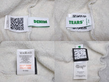 Load image into Gallery viewer, 新品同様 DENIM TEARS デニムティアーズ ジップアップパーカー キッズ RN162838 グレー コットン サイズ4Y 中古 4b005356