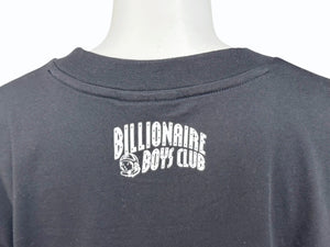 極美品 BILLIONAIRE BOYS CLUB ビリオネアボーイズクラブ NUWO 半袖Tシャツ CHINA製 コットン ブラック サイズM 中古 4b005361