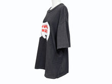 Load image into Gallery viewer, HUMAN MADE x KAWS ヒューマンメイド カウズ シロクマ Tシャツ 日本製 コットン ブラック サイズ2XL 美品 中古 4b005363