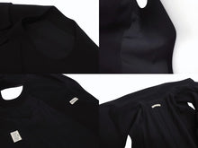 Load image into Gallery viewer, 極美品 HERMES エルメス マルジェラ期 ノースリーブ テーラードジャケット サイズ40 ウール スパンデックス ブラック 中古 4b005377