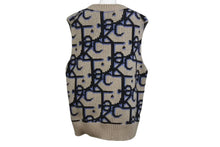 Load image into Gallery viewer, 極美品 Christian Dior クリスチャンディオール 22SS ニットベスト 283M654AT357 サイズL カクタスジャック TRAVIS SCOTT 中古 4b005378