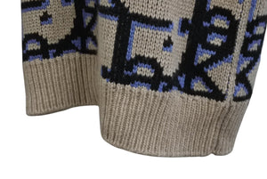 極美品 Christian Dior クリスチャンディオール 22SS ニットベスト 283M654AT357 サイズL カクタスジャック TRAVIS SCOTT 中古 4b005378
