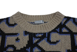 極美品 Christian Dior クリスチャンディオール 22SS ニットベスト 283M654AT357 サイズL カクタスジャック TRAVIS SCOTT 中古 4b005378