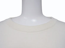 Load image into Gallery viewer, LOEWE ロエベ 24AW ANAGRAM POCKET SWEATER アナグラム アナグラム ポケット セーター H526Y14KDK ホワイト サイズXL 美品 中古 4b005379
