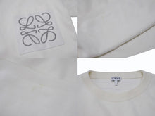 Load image into Gallery viewer, LOEWE ロエベ 24AW ANAGRAM POCKET SWEATER アナグラム アナグラム ポケット セーター H526Y14KDK ホワイト サイズXL 美品 中古 4b005379