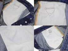 Load image into Gallery viewer, BOTTEGAVENETA ボッテガヴェネタ カーブシェイプ デニムパンツ ジーンズ 723355 V2J80 サイズ42 ロールアップ ブルー 美品 中古 4b005385