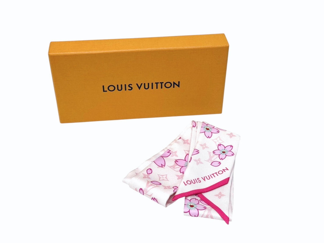 極美品 LOUIS VUITTON ルイヴィトン 村上隆 バンドーBB スカーフ
