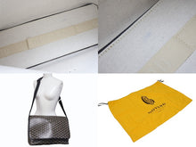 Load image into Gallery viewer, 極美品 GOYARD ゴヤール カペシアン MM メッセンジャー ショルダーバッグ ゴヤールディンキャンバス シュヴロッシュカーフスキン ブラック 中古 4b005395