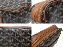 Load image into Gallery viewer, GOYARD ゴヤール カップヴェールPM ショルダーバッグ CAPVE2PMLTY01CL01P ブラウン PVC レザー シルバー金具 美品 中古 4b005396