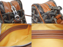 Load image into Gallery viewer, GOYARD ゴヤール カップヴェールPM ショルダーバッグ CAPVE2PMLTY01CL01P ブラウン PVC レザー シルバー金具 美品 中古 4b005396