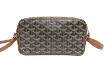 Load image into Gallery viewer, GOYARD ゴヤール カップヴェールPM ショルダーバッグ CAPVE2PMLTY01CL01P ブラウン PVC レザー シルバー金具 美品 中古 4b005396