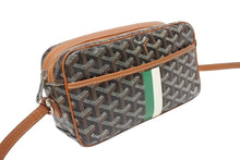 Load image into Gallery viewer, GOYARD ゴヤール カップヴェールPM ショルダーバッグ CAPVE2PMLTY01CL01P ブラウン PVC レザー シルバー金具 美品 中古 4b005396
