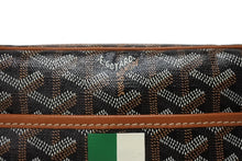 Load image into Gallery viewer, GOYARD ゴヤール カップヴェールPM ショルダーバッグ CAPVE2PMLTY01CL01P ブラウン PVC レザー シルバー金具 美品 中古 4b005396