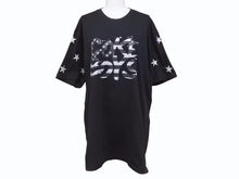 Load image into Gallery viewer, VINTAGE ヴィンテージ COKE BOYS FRENCH MONTANA 本人着用 半袖Tシャツ 入手困難 星条旗 ブラック サイズL 美品 中古 4b005400