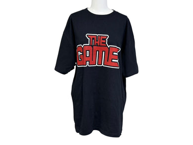 VINTAGE ヴィンテージ THE GAME G-UNIT ラップ プロモTシャツ バンドTシャツ 入手困難 ブラック レッド サイズL 美品 中古 4b005401