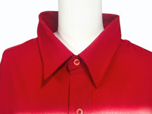 Load image into Gallery viewer, roca wear ロカウェア オープンシャツ 初期 半袖シャツ boxing ボクシング jay KOREA製 ポリエステル レッド サイズXL 美品 中古 4b005408