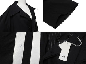 未使用 Y-3 ワイスリー adidas アディダス JUMPSUIT ジャンプスーツ HG6120 ポリエステル ブラック サイズM 中古 4b005415 