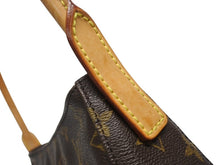 Load image into Gallery viewer, LOUIS VUITTON ルイヴィトン ルーピングMM ワンショルダーバッグ M51146 モノグラム PVC レザー ブラウン ゴールド金具 美品 中古 4b005419