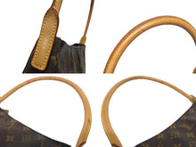Load image into Gallery viewer, LOUIS VUITTON ルイヴィトン ルーピングMM ワンショルダーバッグ M51146 モノグラム PVC レザー ブラウン ゴールド金具 美品 中古 4b005419