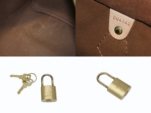 極美品 LOUIS VUITTON ルイヴィトン スピーディ30 ハンドバッグ M40691 モノグラム パンプキンドット 草間彌生 ブルー 中古 4b005426