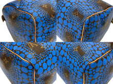 Load image into Gallery viewer, 極美品 LOUIS VUITTON ルイヴィトン スピーディ30 ハンドバッグ M40691 モノグラム パンプキンドット 草間彌生 ブルー 中古 4b005426