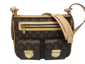 新品同様 LOUIS VUITTON ルイヴィトン ワンショルダーバッグ ショルダー ハドソンGM モノグラム PVC ブラウン M40045 中古 4b005430