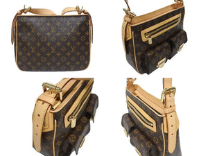 新品同様 LOUIS VUITTON ルイヴィトン ワンショルダーバッグ ショルダー ハドソンGM モノグラム PVC ブラウン M40045 中古 4b005430